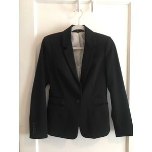 Express matching black blazer and skirt